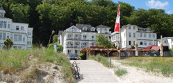 Ferienwohnungen in der Villa Strandperle in Binz auf der Insel Rügen