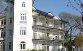 Ferienwohnungen in der Villa Stranddistel in Binz auf der Insel Rügen