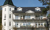 Ferienwohnungen in der Villa Stranddistel in Binz auf der Insel Rügen